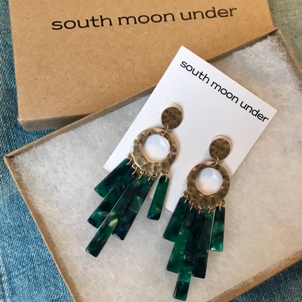 Nwt South Moon Under Earrings